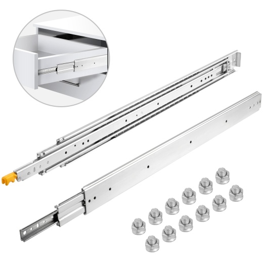 Vevor Heavy Duty Drawer Slides - 30" Length, 500Lbs Capacity