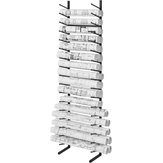 Vevor Blueprint Storage Rack Vertical Hanging Poster Display Rack