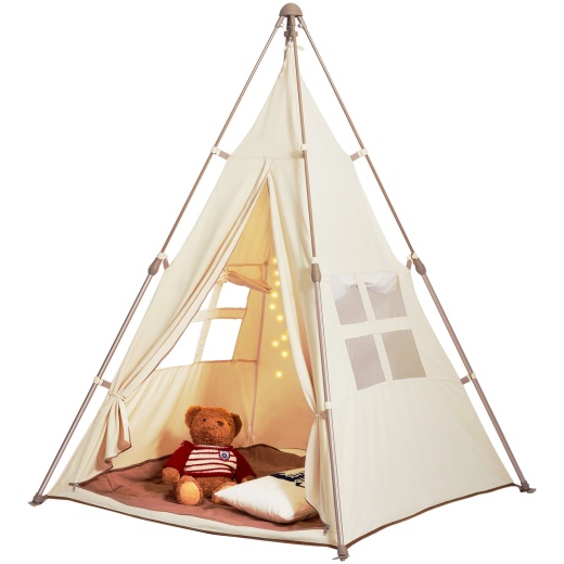Vevor Kids Play Tent, Teepee Tent for Kids 1-5 Years Old