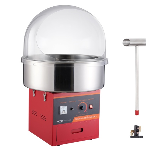 Vevor Electric Cotton Candy Machine - 1000W Candy Floss Maker