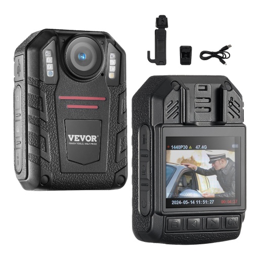 Vevor 1440P HD Police Body Camera
