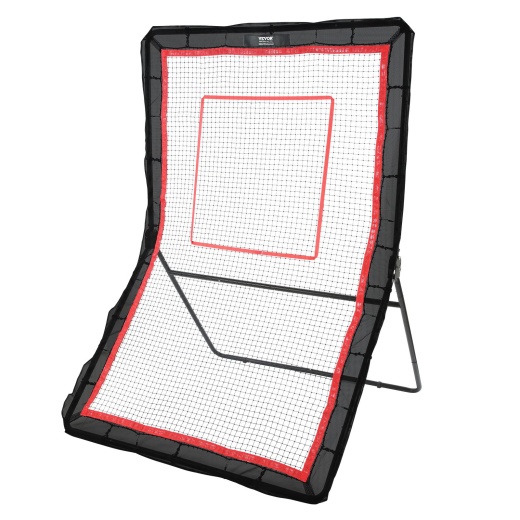 Vevor Lacrosse Rebounder for Backyard - 5x7 Ft Volleyball Bounce Back Net