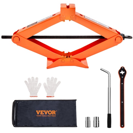 Vevor Scissor Jack, 2.5 Ton/5512 lbs Scissor Car Jack
