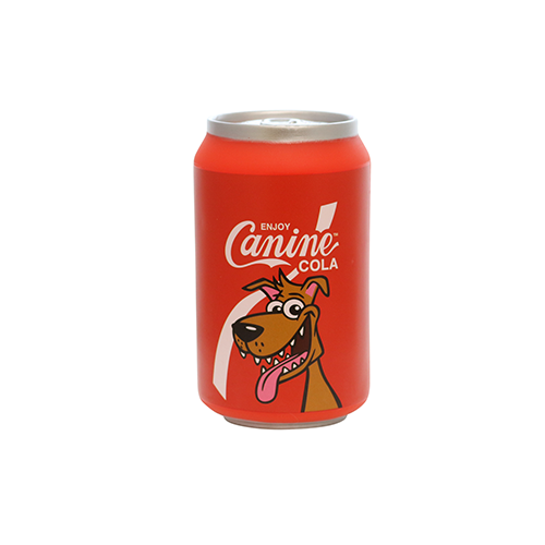 Silly Squeaker Soda Can Canine Cola