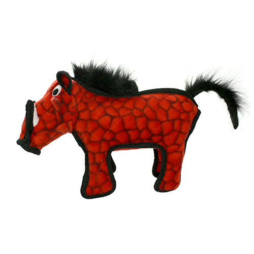 Tuffy Desert Warthog Red Interactive Dog Toy