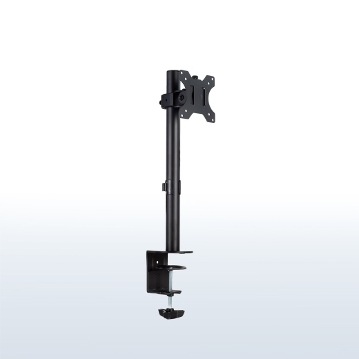 Single Monitor Desk Mount - Up To 38" Screens Black