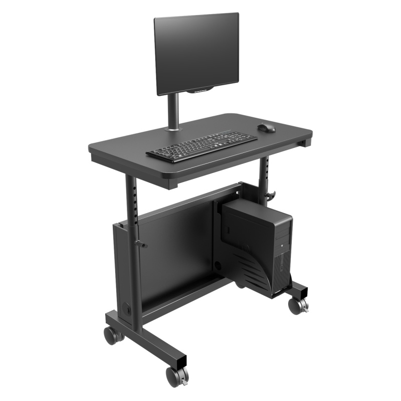 Deluxe Height Adjustable Computer Table