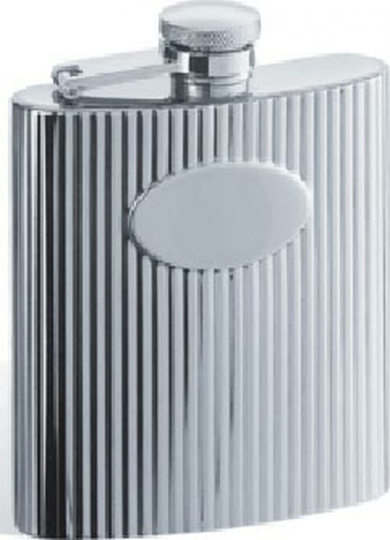 Visol The Regal Stainless Steel 6Oz Hip Flask