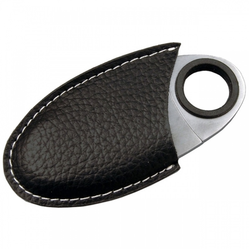 Visol Blade Protector Black Leatherette Cigar Cutter Pouch