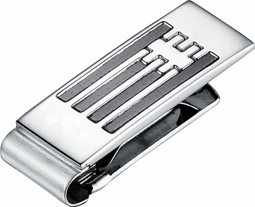 Visol Davoren Carbon Fiber Stainless Steel Money Clip