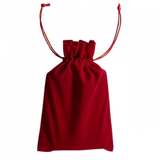 Visol Red Velvet Pouch for 6 Oz Flasks