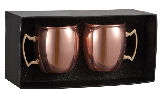 Visol Kremlin Moscow Mule Mug - Luxury Copper Finished Mugs for the Discerning