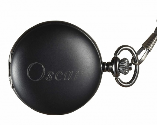 Visol Benson Black Matte Japanese Quartz Pocket Watch