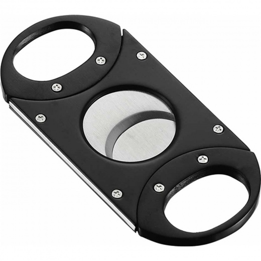 Visol Balboa Black Matte Cigar Cutter