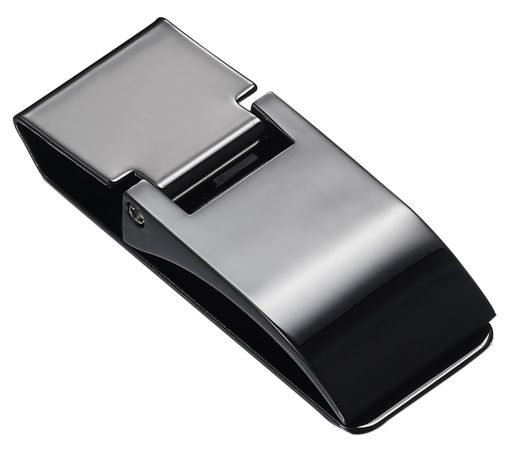 Visol Calvin Stainless Steel Hinged Money Clip