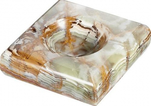 Visol Malachite Onyx Cigarette Ashtray