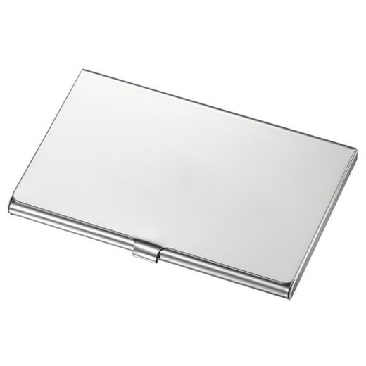 Visol Canvas High Polish Business Card Case