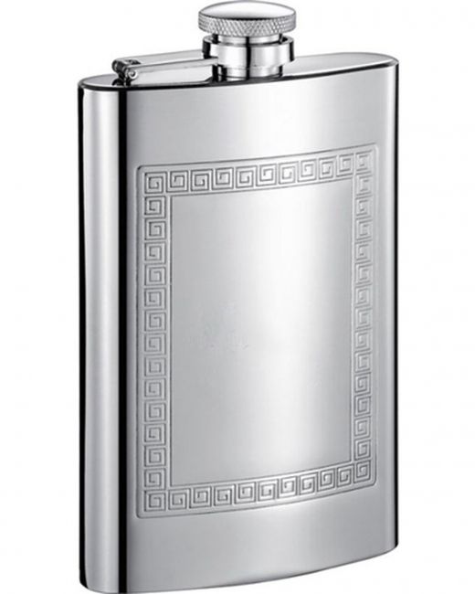 Visol Theseus 8 Oz Stainless Steel Flask