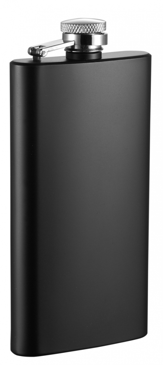 Visol Trim Black Matte Liquor Flask