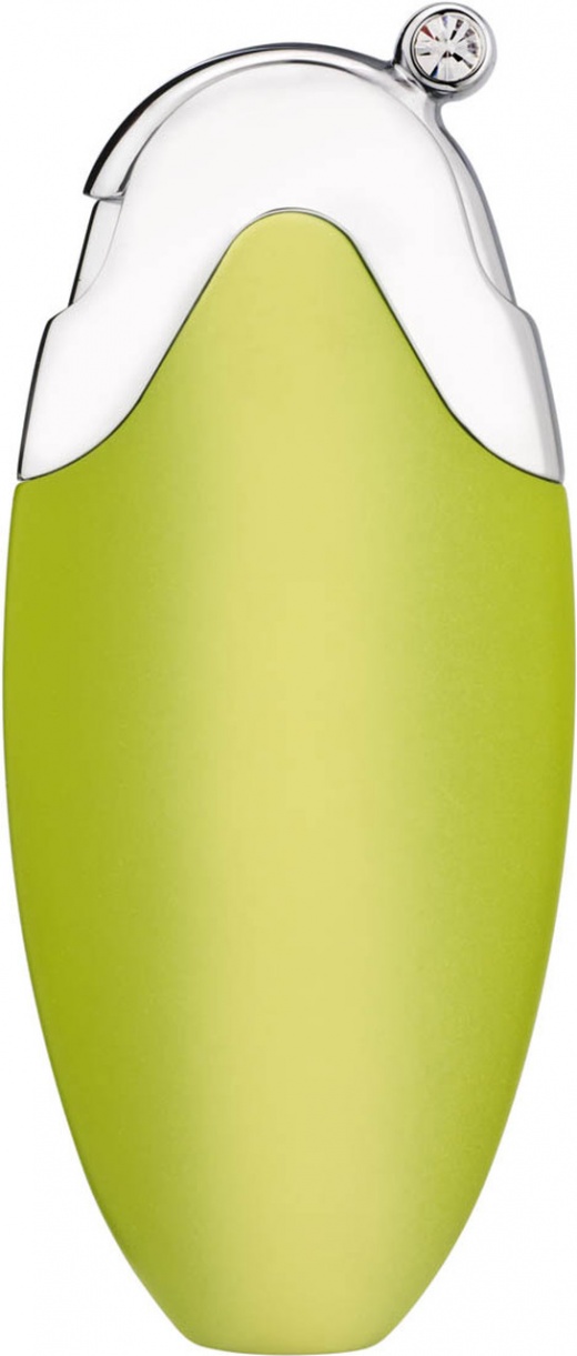 Caseti Hollywood Green Travel Perfume Atomizer W/ Swarovski Crystals