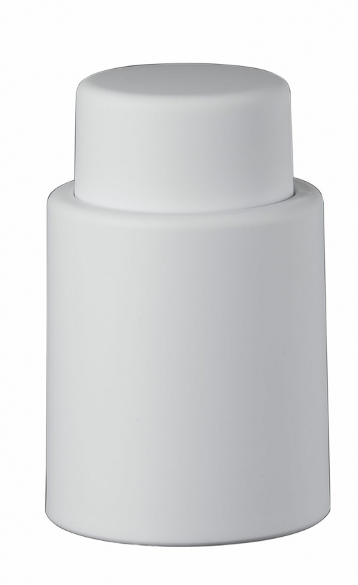 Visol Vacustopper White Rubberized Wine Stopper Pump