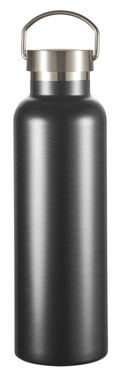 Visol James Gunmetal Stainless Steel Insulated 24 Ounce Water Bottle