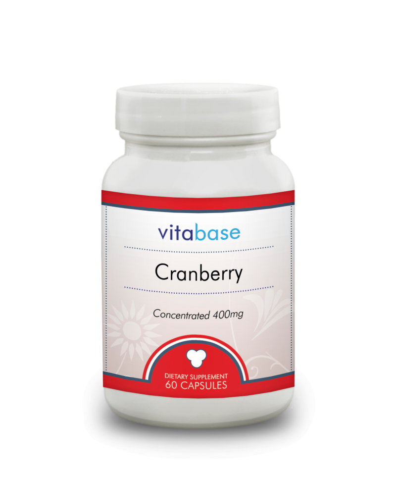 Cranberry Concentrate (400 Mg) 60 Capsules