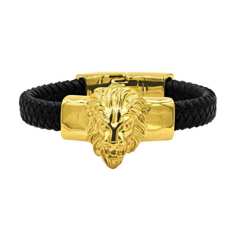 Leonis Steel Bracelet I Gold