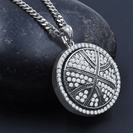 Frappant Stainless Steel Chain And Charm
