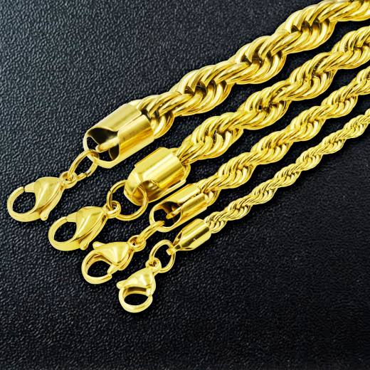 Natty Steel Rope Bracelet