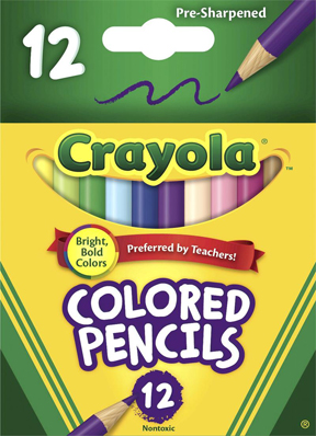 Crayola Watercolor Pencils 24 Color