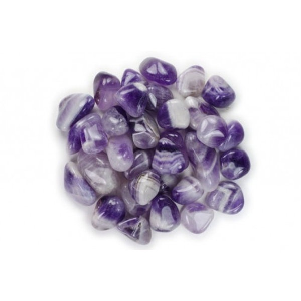 Tumbled Stone Banded Amethyst (25-30 Mm)