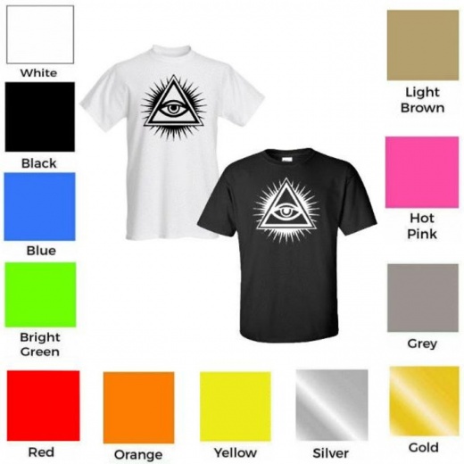 Eye Of Providense (Illuminati) T-Shirt #5