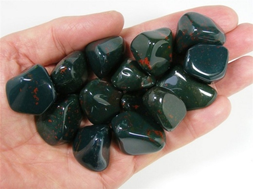 1 lb Tumbled Stone Bloodstone (25-30 Mm) - Unlock the Power of Bloodstone