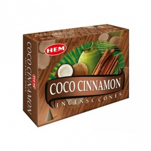 Coco Cinnamon Incense Cones