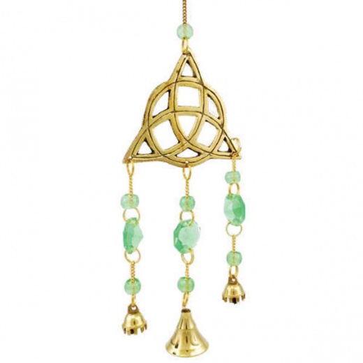 12" Brass Triquetra Wind Chime