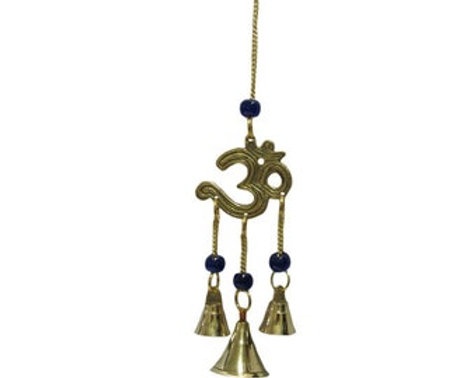 Om Sign Brass Chime