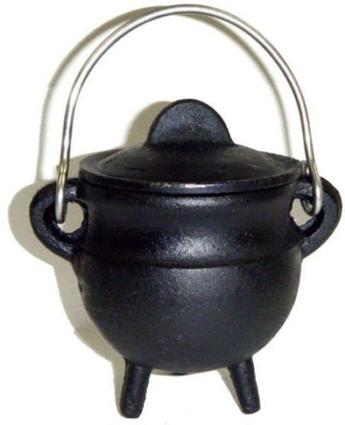 3.5" Cast Iron Cauldron : Plain