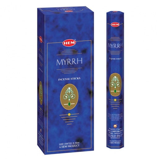 Myrrh Hem Incense - Hexa Style Hem 120 Sticks
