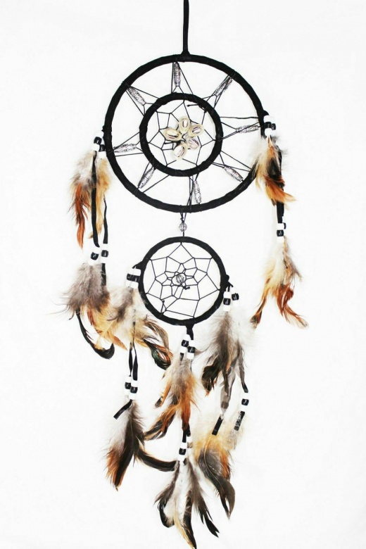 Handmade Dream Catcher Shell - Catch the Good Dreams