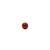 1/2" Red Wooden Bead, With 5/32" Hole