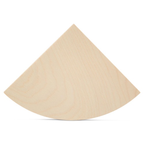 7" Wood Watermelon Slice Cutout