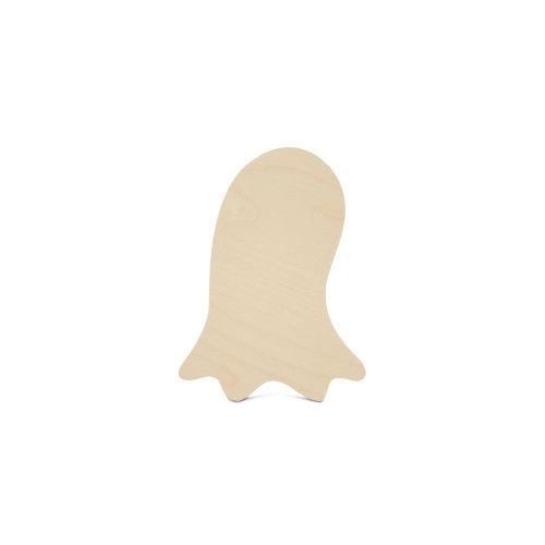 Wood Ghost Cutout, 10" X 1/4" Thick - Unleash Your Creativity This Halloween Season