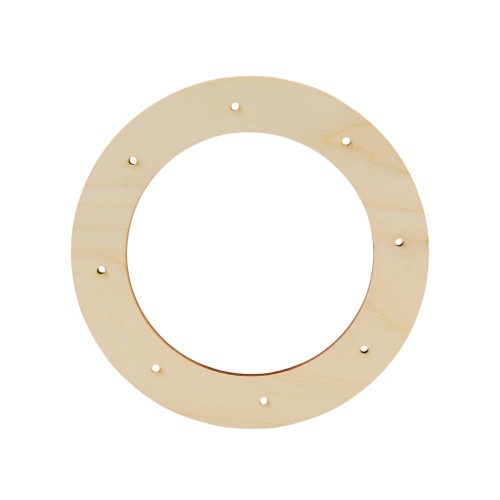 Wooden Wreath Form, 8" - The Ultimate Tool for Crafting Unique Wreaths