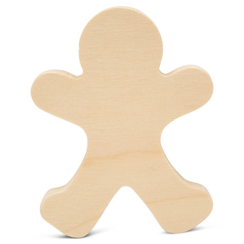 Chunky Gingerbread Man Cutout