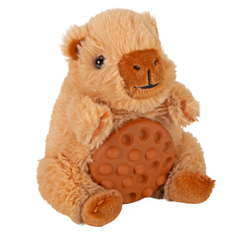 Poppykins Mini Capybara Stuffed Animal - 7.5"