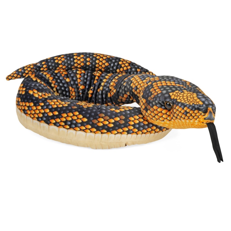 Snakesss Jungle Carpet Python Scales Stuffed Animal - 54"