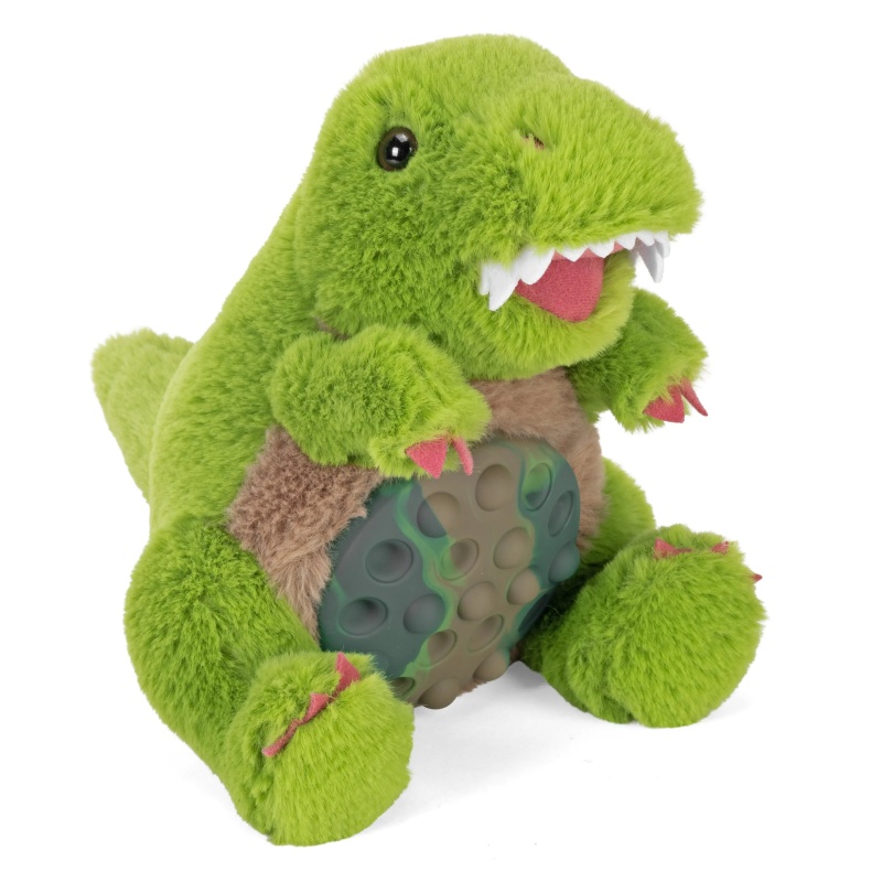 Poppykins Mini T-Rex Stuffed Animal - 7.5"