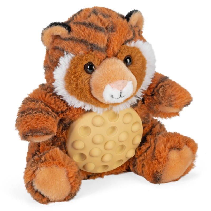 Poppykins Mini Tiger Stuffed Animal - 7.5"