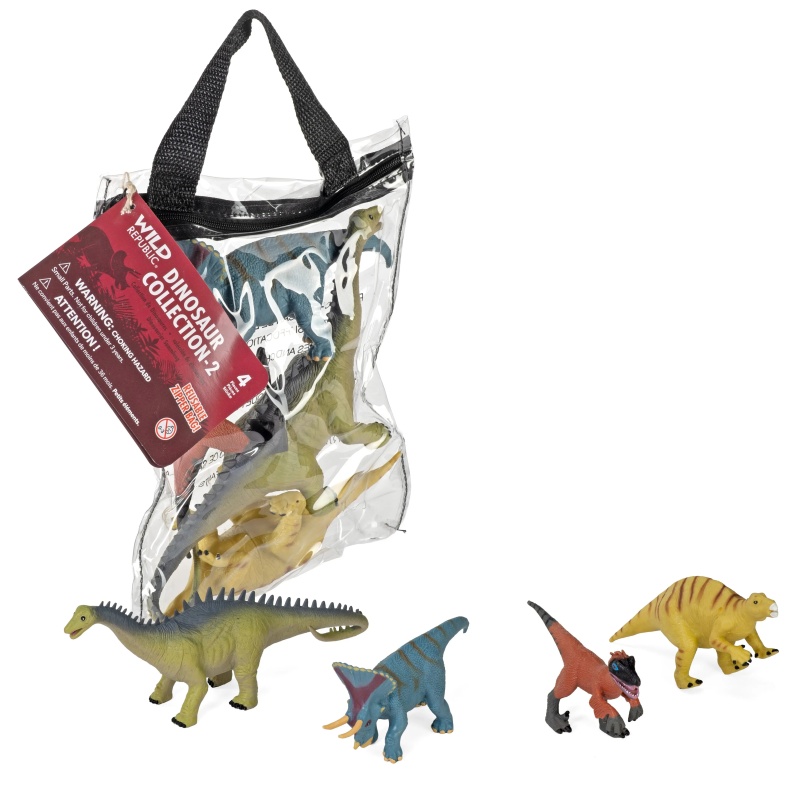 Polybag Zip Dinosaur Ii Figurines - 12"